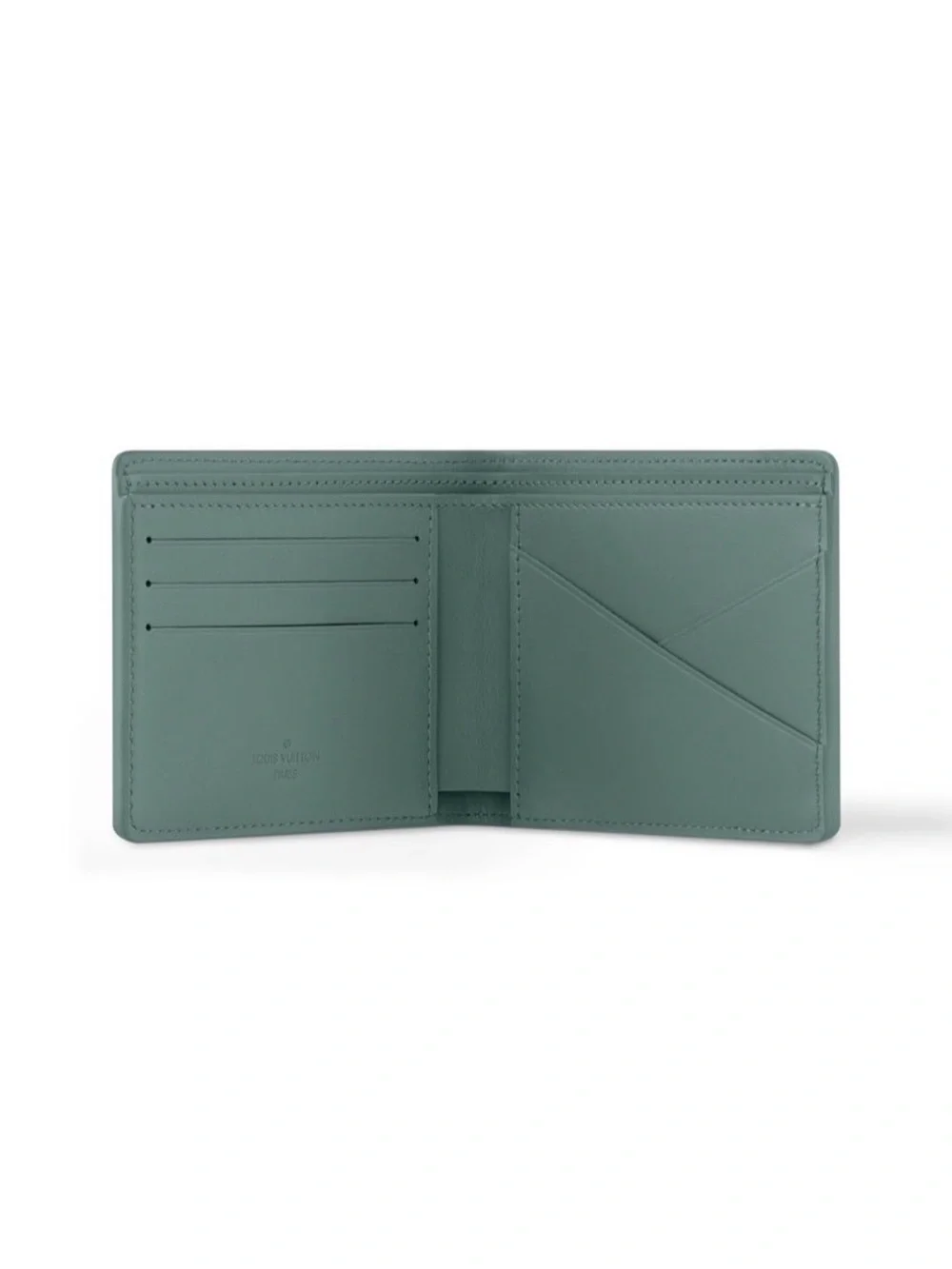 Louis Vuitton Sage Green Multiple Wallet in Taurillon Leather *Limited Edition* - Picture 4 of 4
